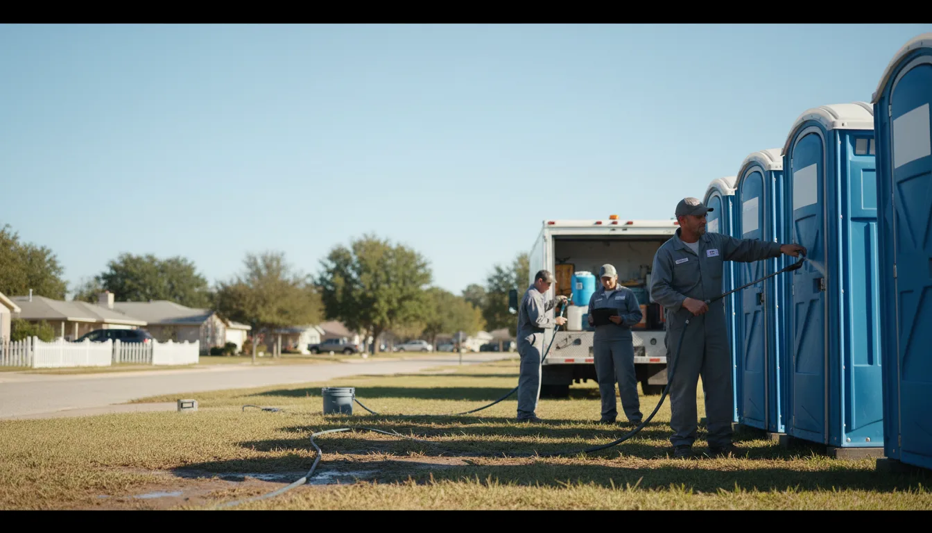 Long-Term Portable Toilet Rental in Madison, AL near me